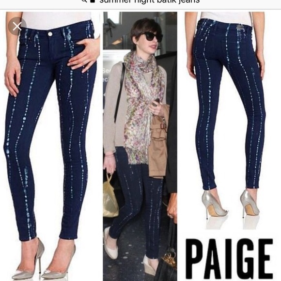 Summer night batik jeans - Picture 1 of 5